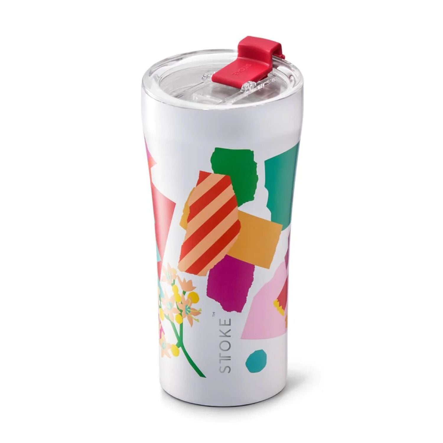 STTOKE Leah Summer Blooms Leakproof Ceramic Insulated Cup | Cups and Tumblers, Gifts & Lifestyle, Travel Accessories, Water Bottles | STTOKE-8