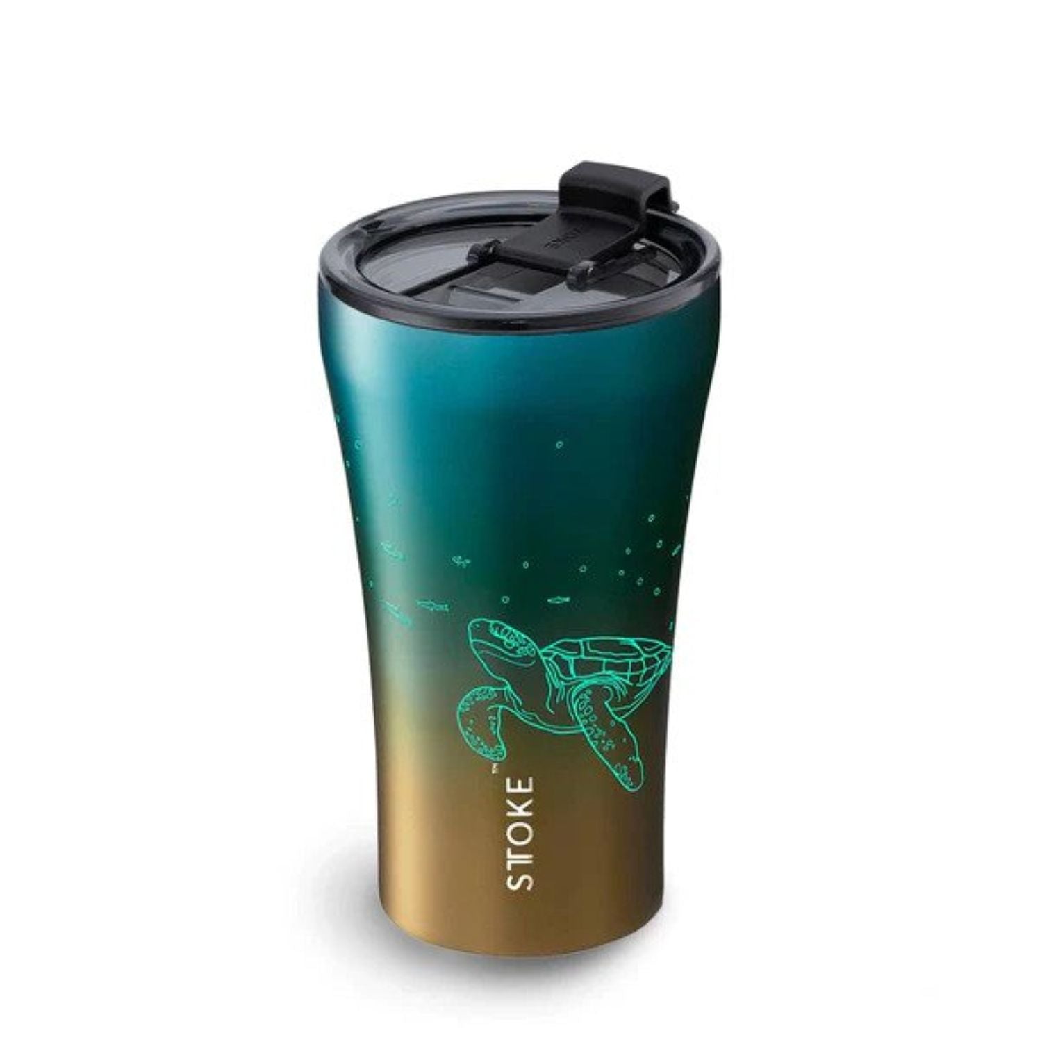 STTOKE Limited Edition Leakproof Ombre Ocean Insulated Cup 12oz | Cups and Tumblers, Gifts & Lifestyle, Travel Accessories, Water Bottles | STTOKE-1