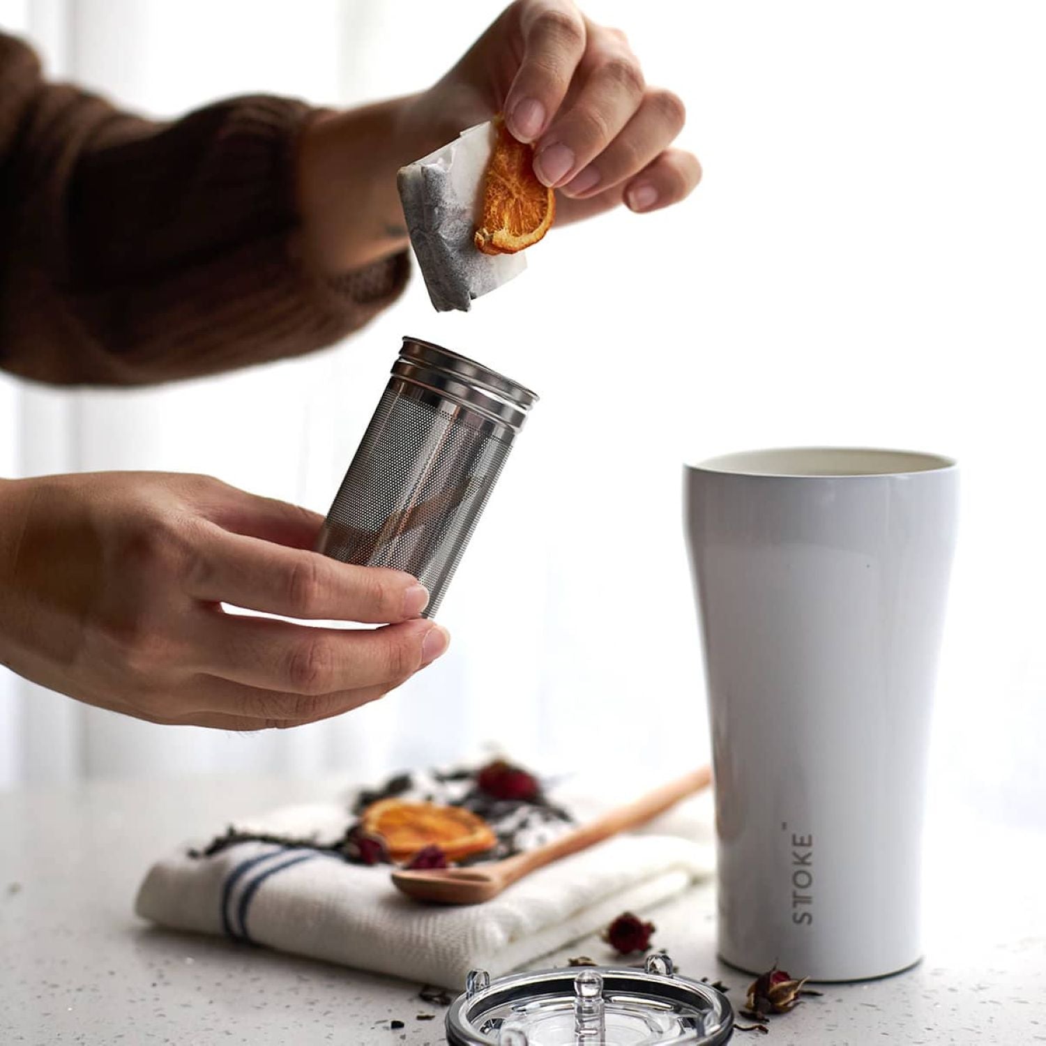 STTOKE Tea Infuser | Bottle Accessories, Cups and Tumblers, Gifts & Lifestyle, Travel Accessories, Water Bottles | STTOKE-7