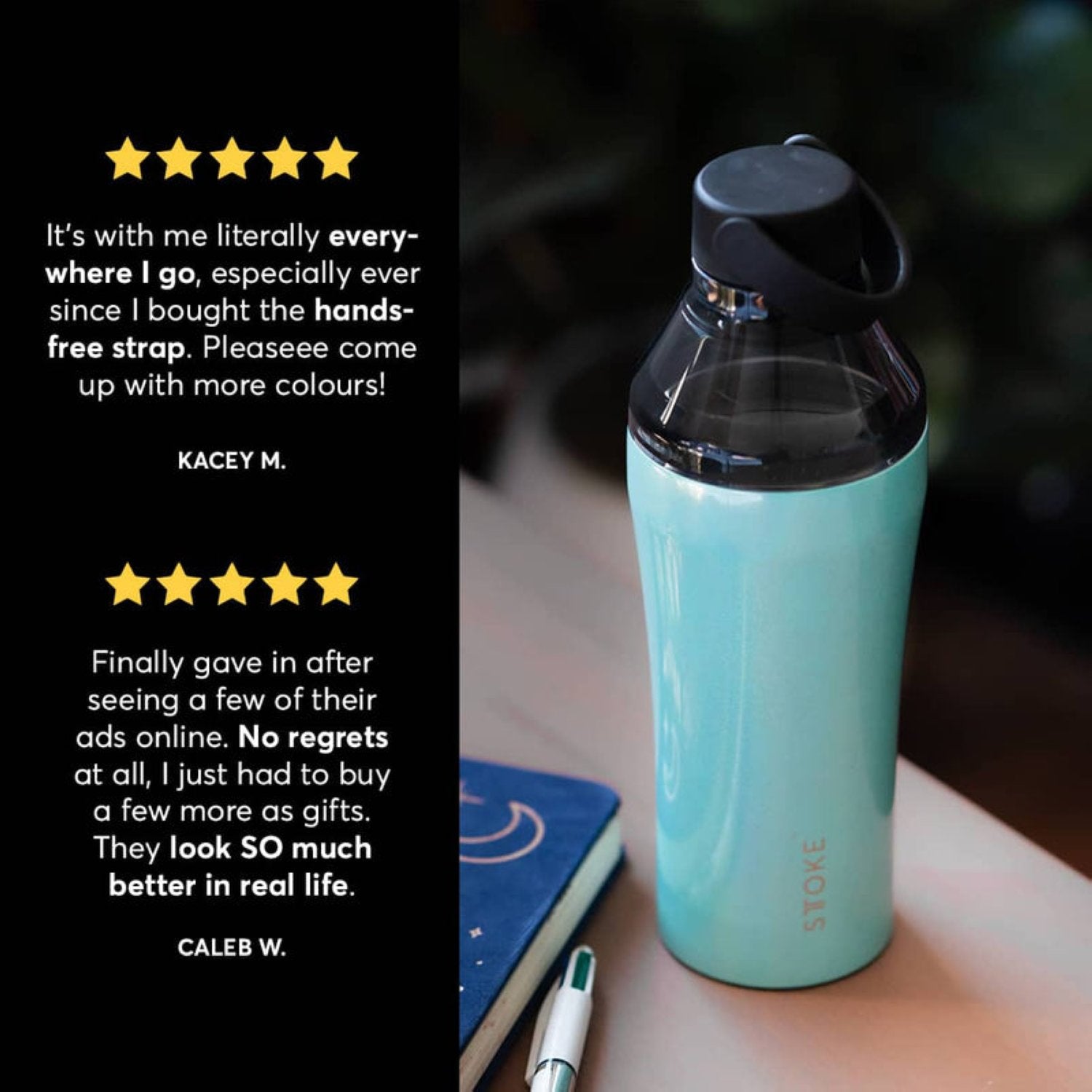 STTOKE Hydrate + Extensions | Bottle Accessories, Cups and Tumblers, Gifts & Lifestyle, Travel Accessories, Water Bottles | STTOKE-8